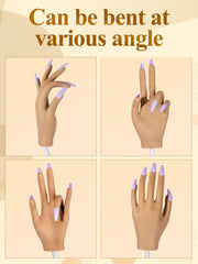LIONVISION practice hand aluminum bones provide durable finger support for repeated bending