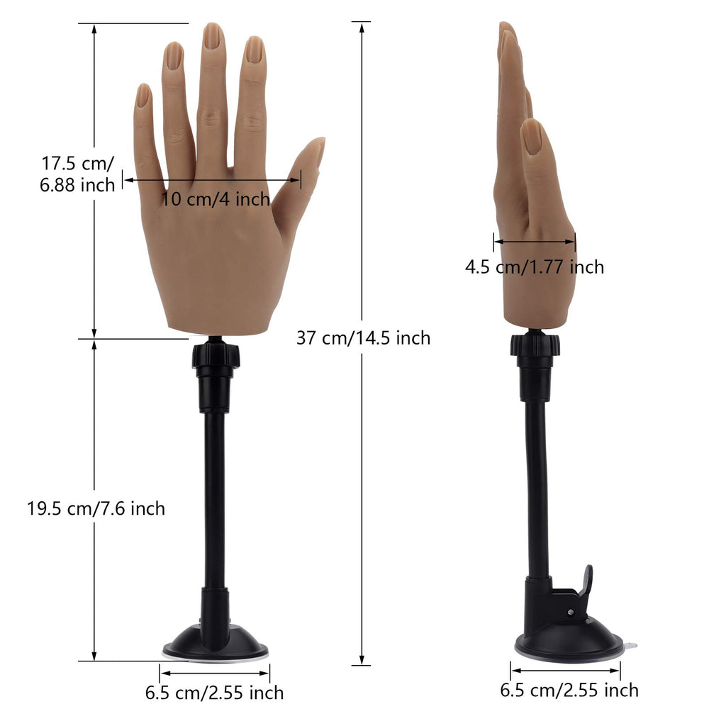 LIONVISON 10mm nail-tip insertion enables realistic tip design and patterns