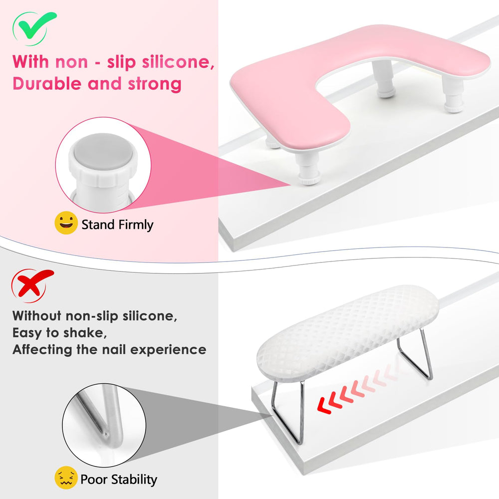 LIONVISON arm cushion uses high-resilience sponge for comfortable, long-use sessions.