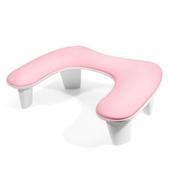 LIONVISON Arm Rest for Nails Tech with ergonomic 15° tilt for extended manicures.