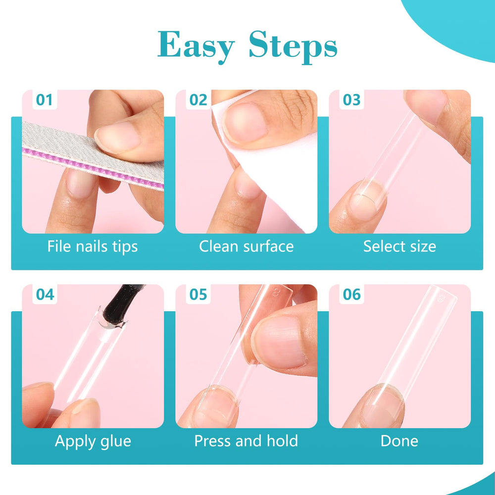Lionvison nail tips with long-lasting color hold for events
