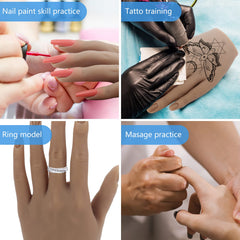 LIONVISON removable adjustable stand keeps the nail hand steady during practice