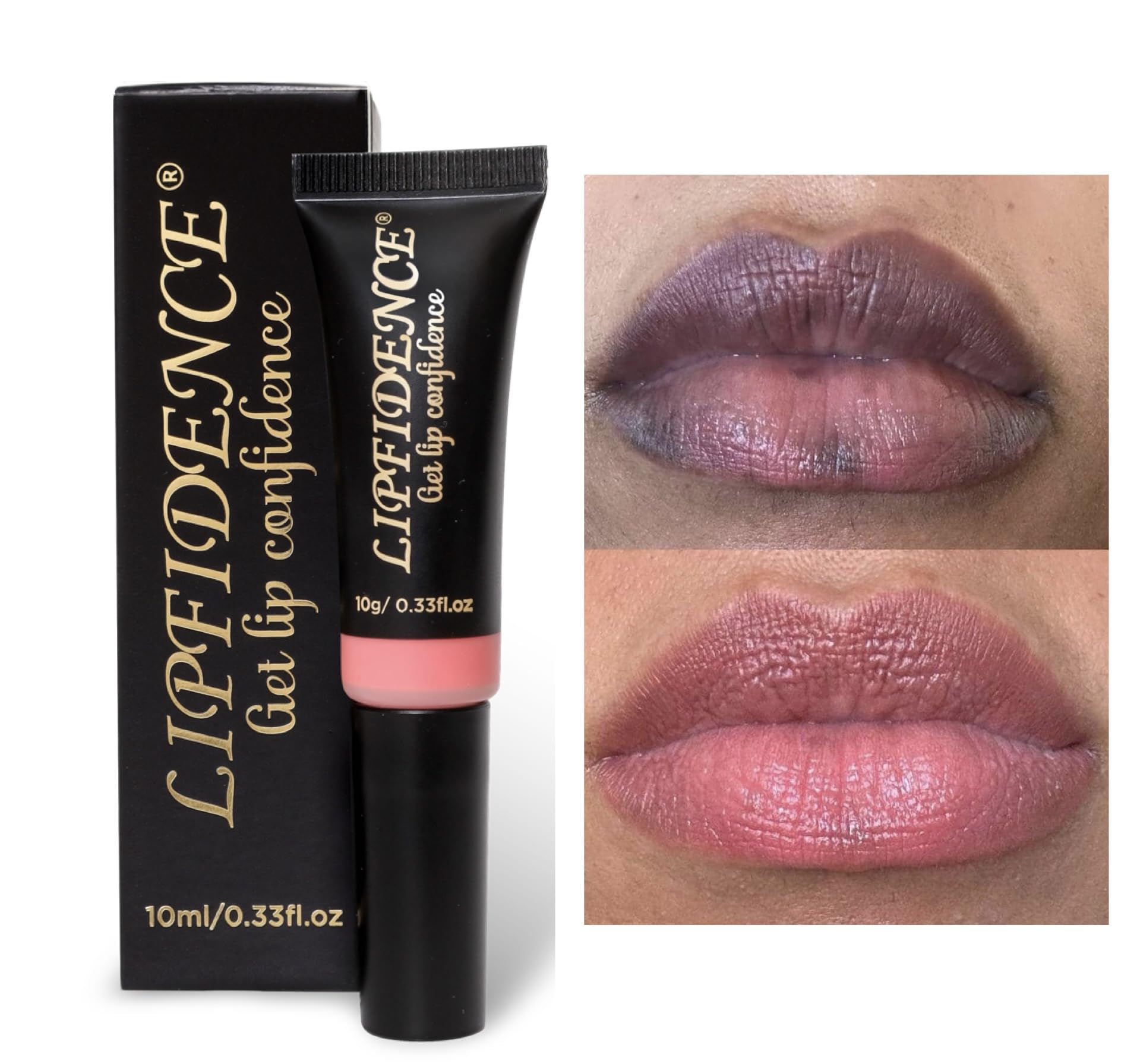 Lipfidence Lip Lightening Cream alpha-arbutin licorice-ingredients close-up highlights skin-brightening actives.