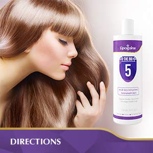 Lipogaine Big 5 remains color-safe and free of harsh chemicals.