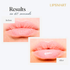 Close-up of LipSmart texture indicating creamy moisture and smooth glide.