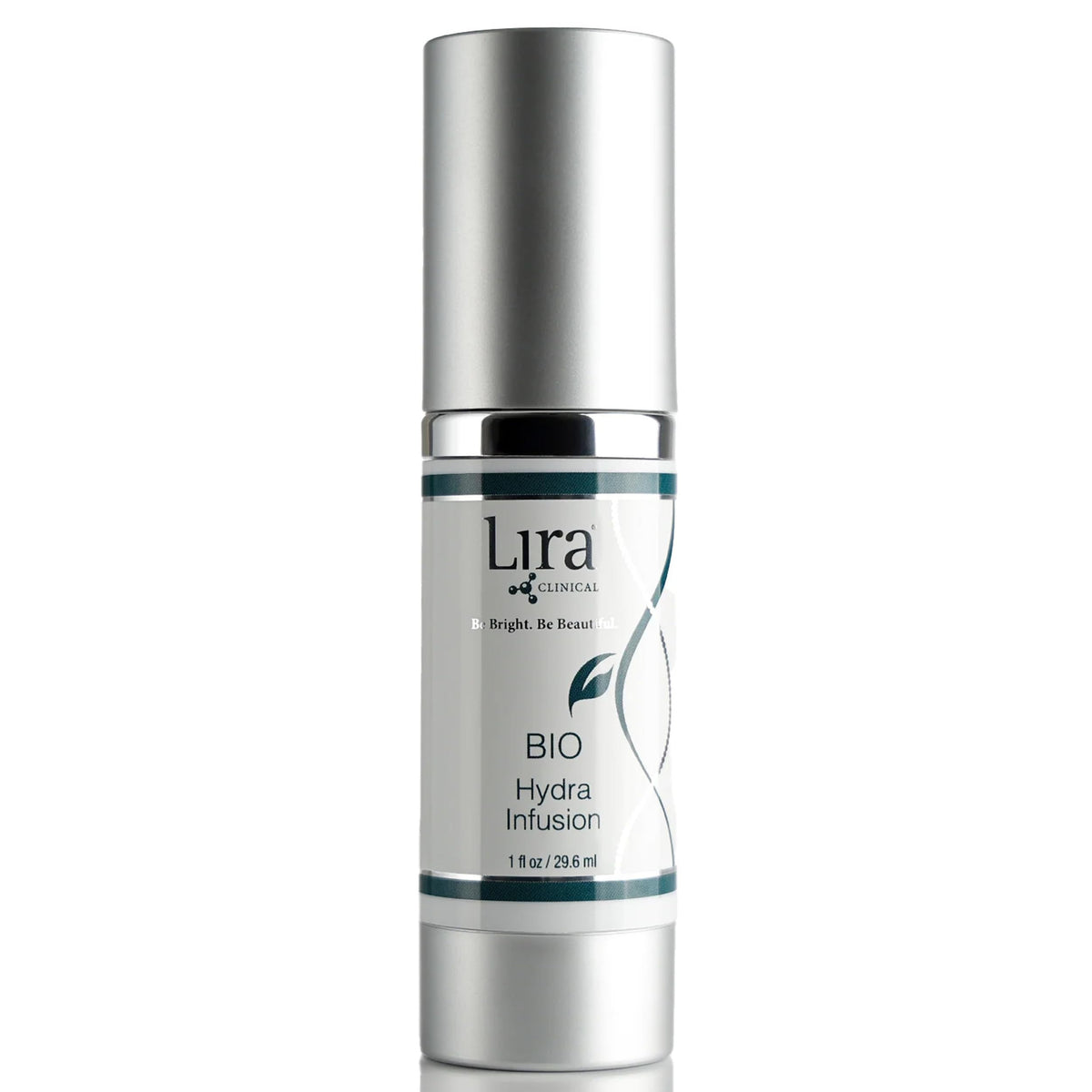 Lira Clinical BIO Hydra Infusion bottle with pour cap for easy daily hydration