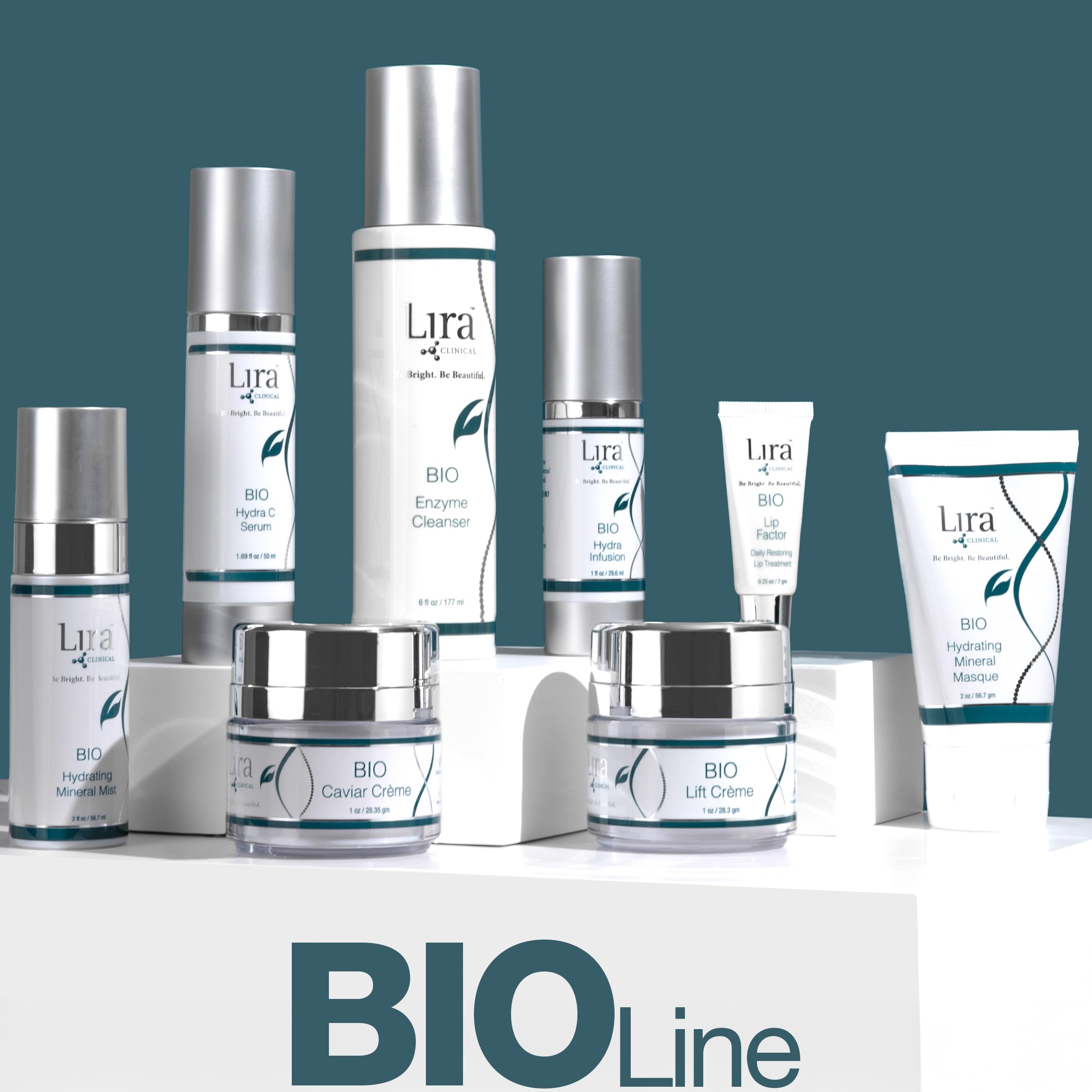 Lira Clinical BIO Caviar Creme vitamin C lipid-form boosts hydration and resilience