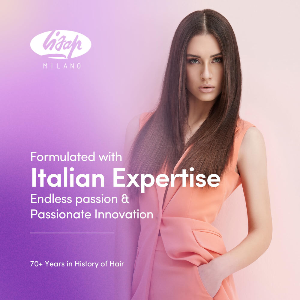 Lisap Heat Protectant spray dispense during styling for protection