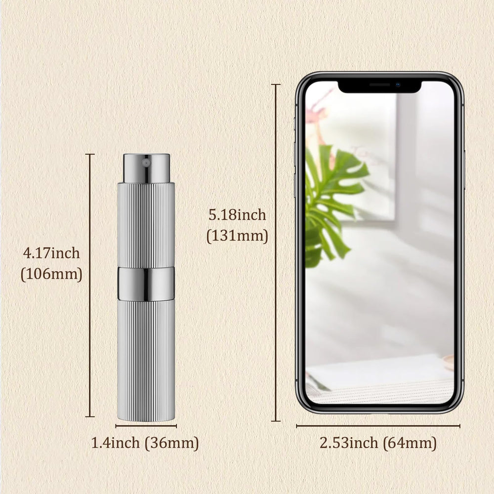 LISAPACK perfume travel atomizer gift-ready packaging suitable for gifting occasions.