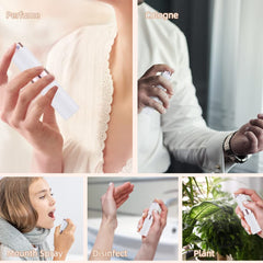 LISAPACK white aluminum-shell shows lightweight, stylish design for everyday use.