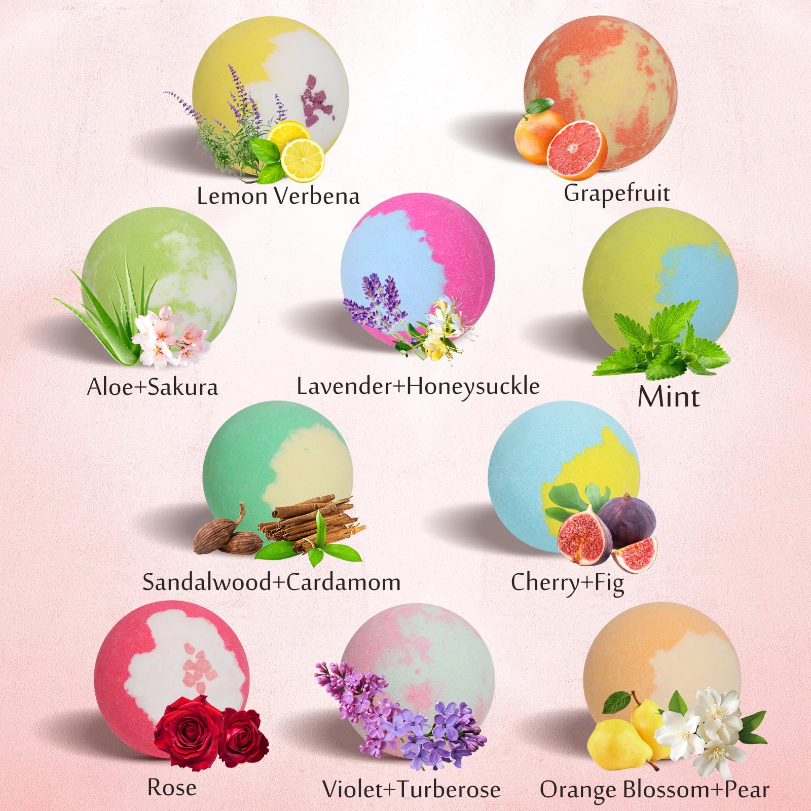 Lisotera bath bombs fizz and bubbles for a luxurious relaxing soak.
