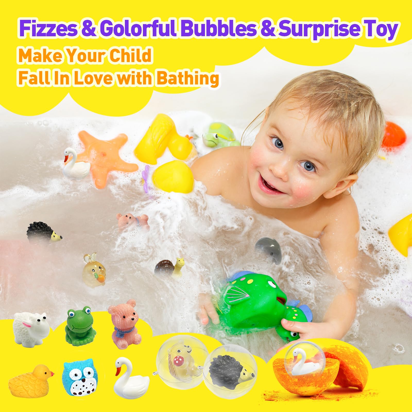 Lisotera bath bombs use natural ingredients gentle on sensitive skin.