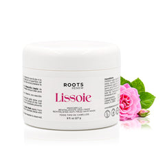 Lissoie Revitalizing Anti-Frizz Mask bottle-front offers silky, frizz-control conditioning for color-treated hair