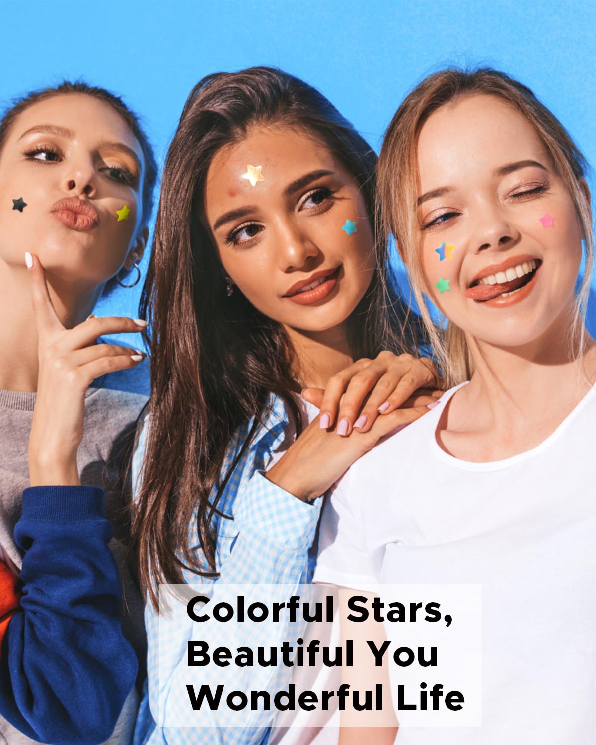 LitBear star designs add fashionable style to blemish care.