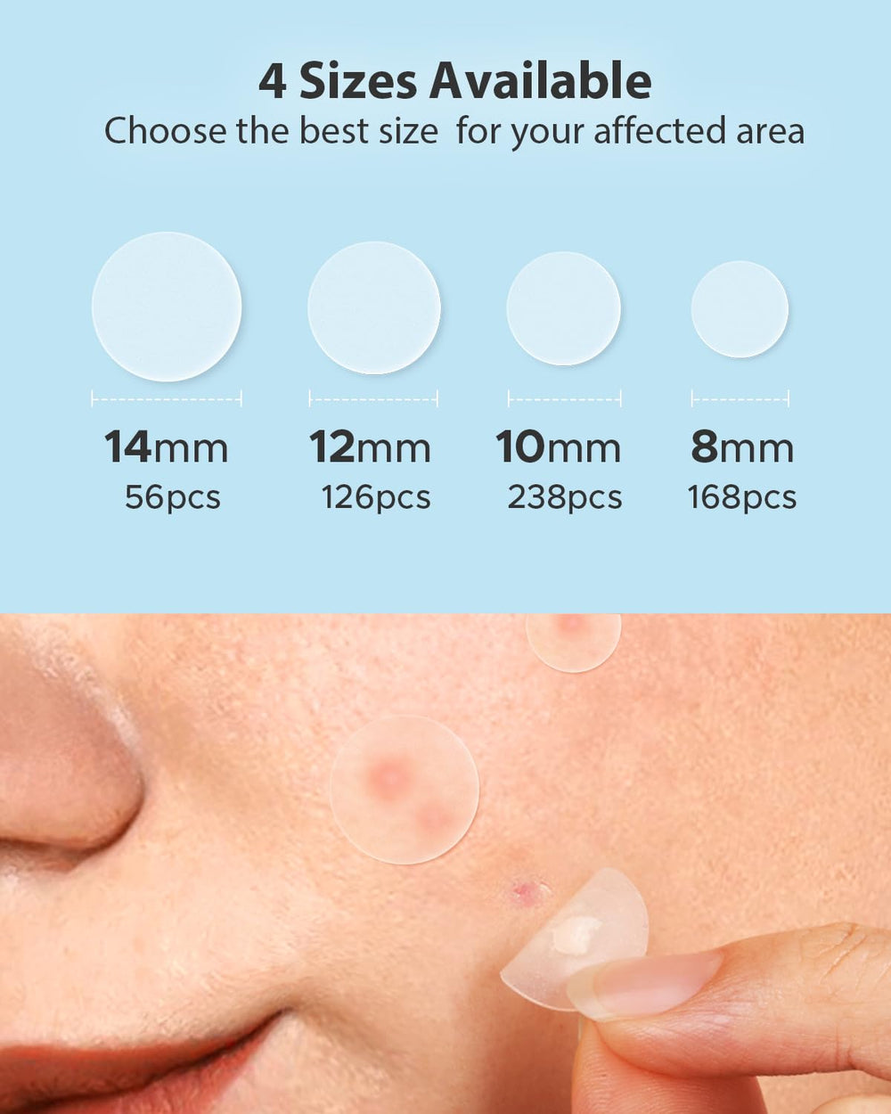 LitBear patches infused with witch hazel oil for overnight absorption support.