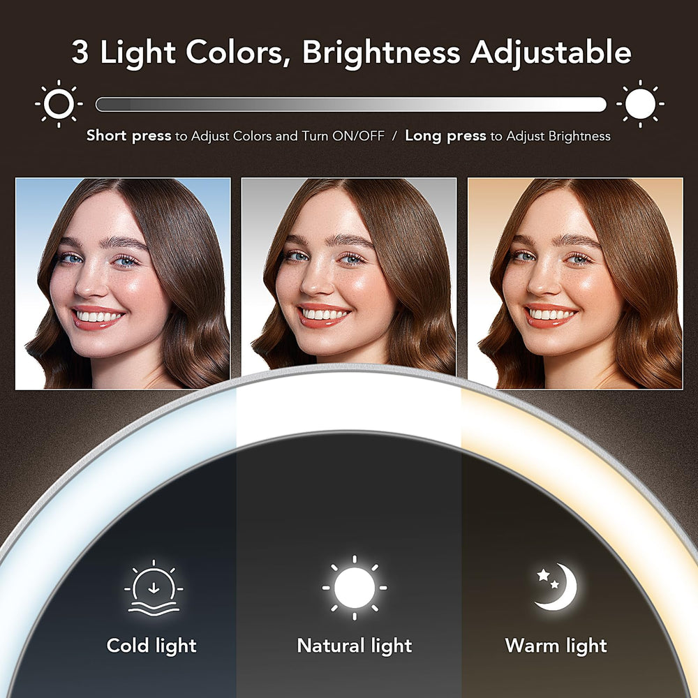 LitBear brightness touch control enables easy on-the-spot light adjustments.