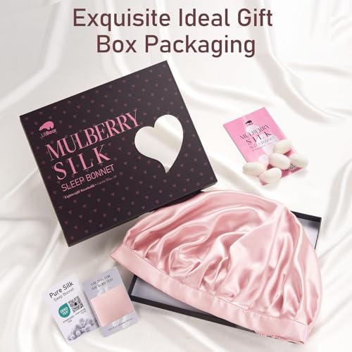 LitBear multiuse silk cap supports sleep, yoga, travel, and quick makeup sessions.
