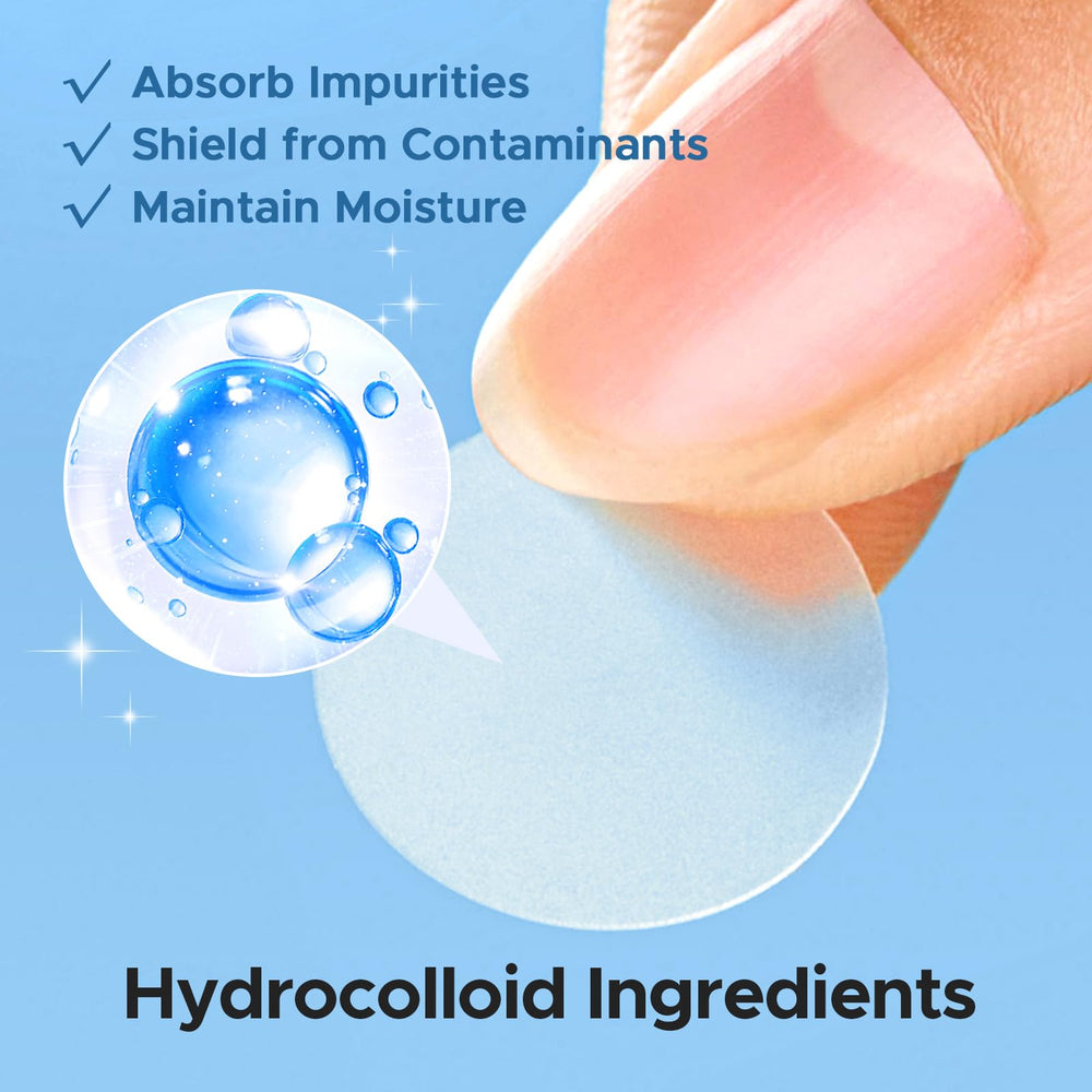 LitBear pimple patch 10mm for larger spots with secure adhesion.