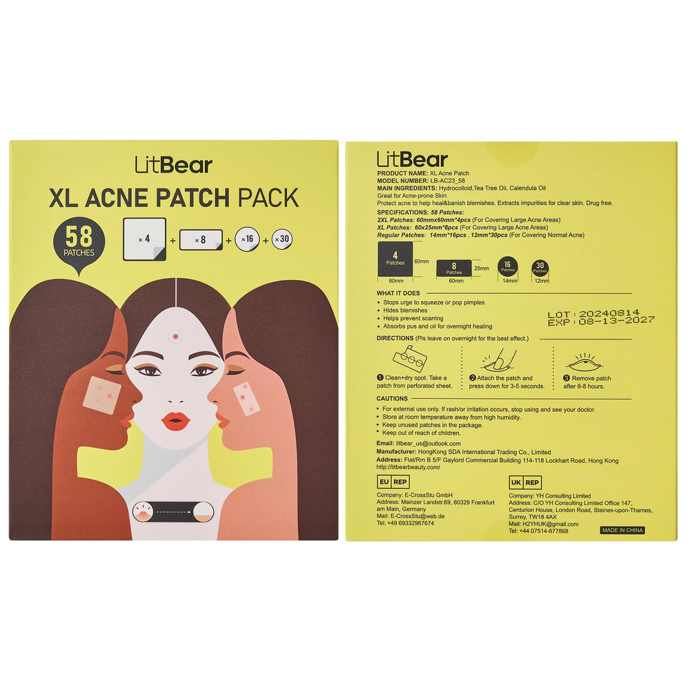 LitBear four-size patch pack highlights versatile options
