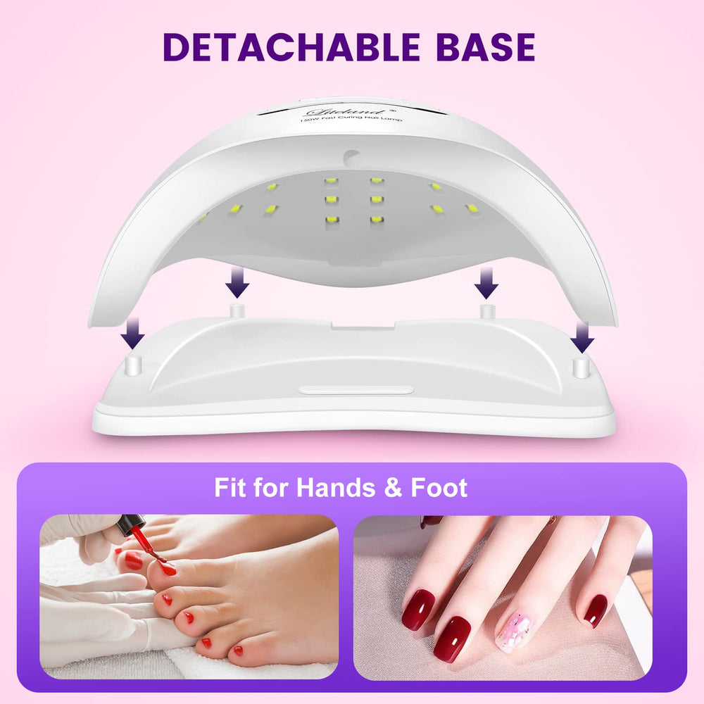 Liteland UV nail lamp toenail curing mode suitable for pedicures