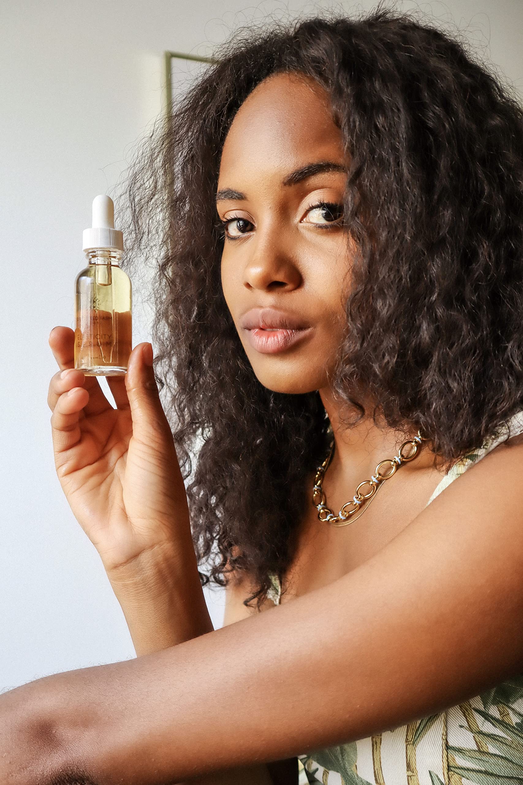 Little Seed Farm Elasticity Serum ingredients highlight organic rosemary, mint, geranium, lavender.