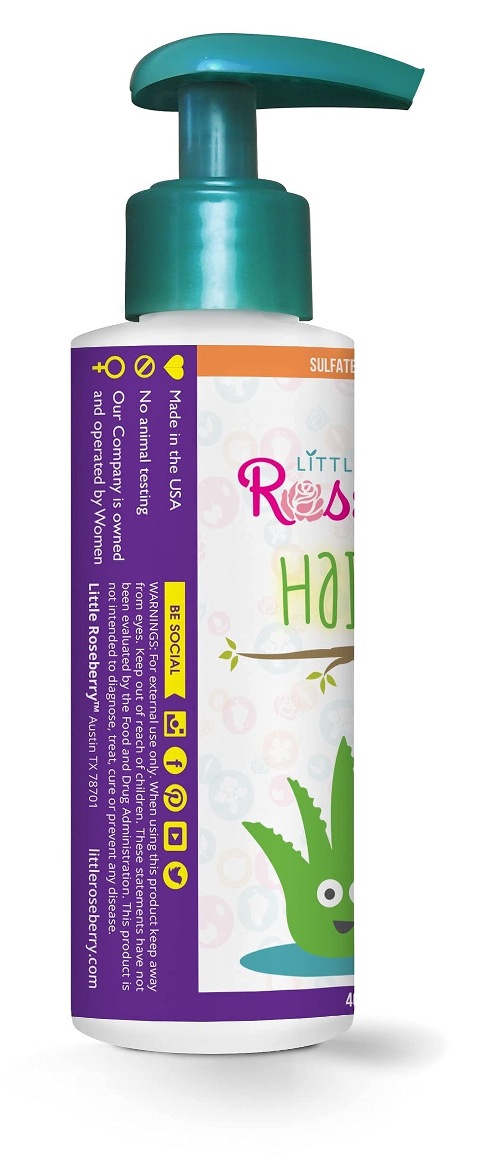 Vitamin-enriched Little Roseberry gel for nourished styling.