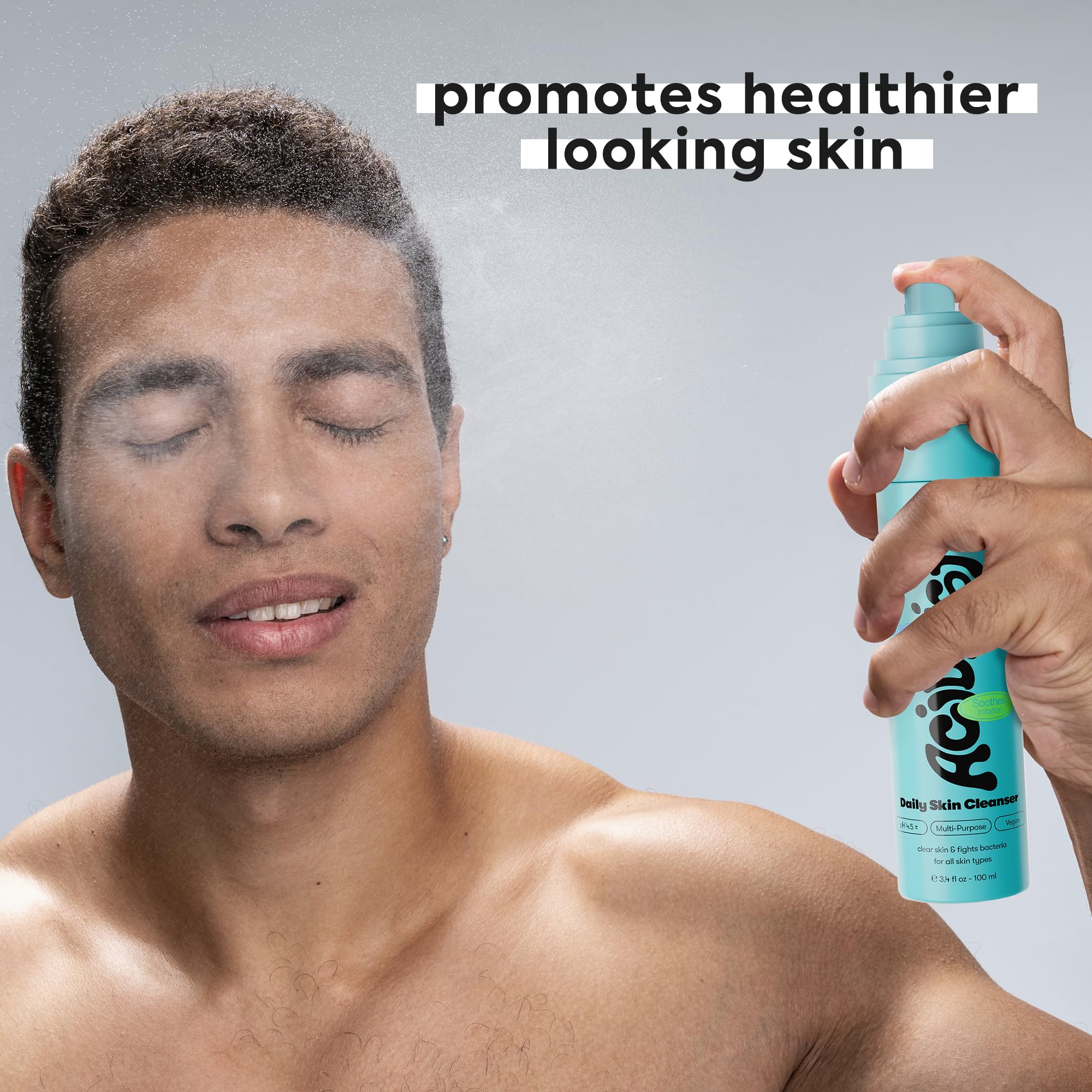 LivaClean soothing spray supports calm skin after workouts or sun exposure.