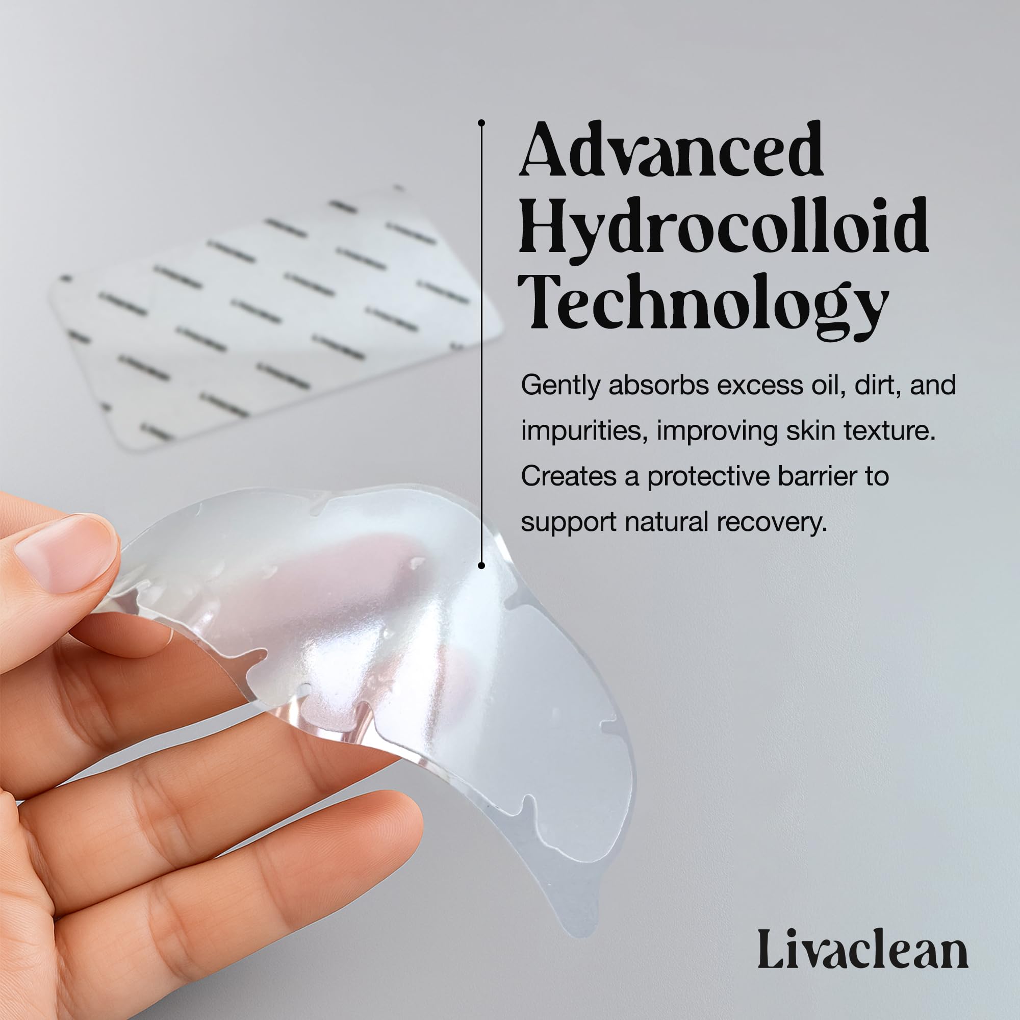 LivaClean product hero-pack showcases versatile pore strips for daily facial care routines