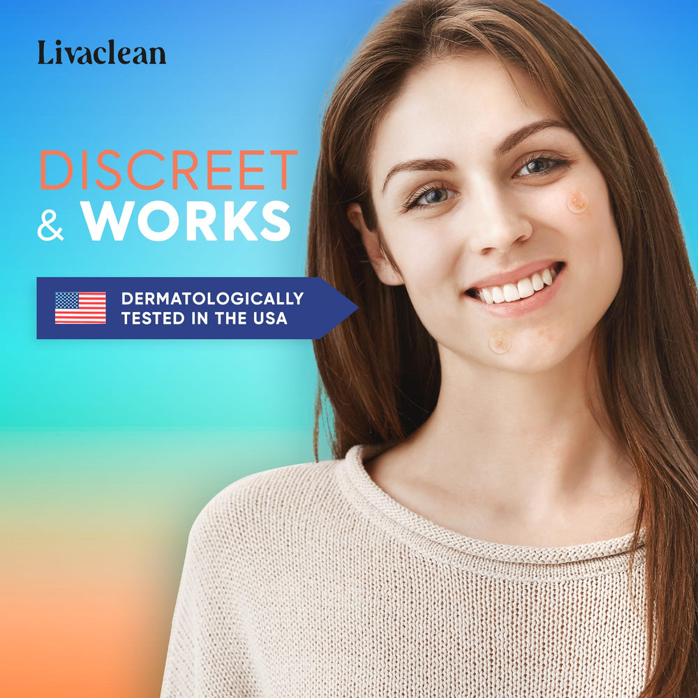 LivaClean tea tree and salicylic ingredients shown for clarifying care