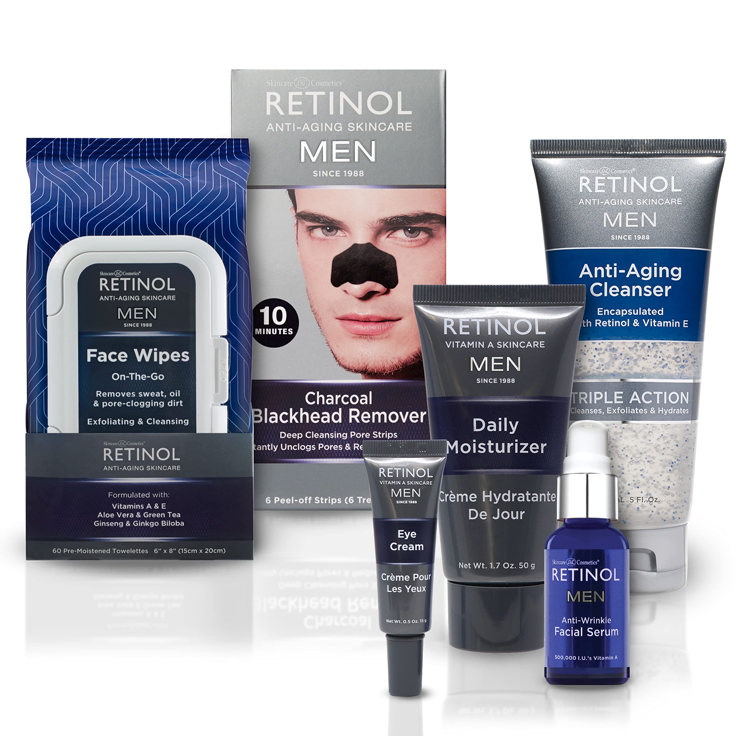 LIVAURA Retinol Men Wipes after workout refreshes skin quickly