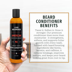 Live Bearded American scent cedar, vetiver, bergamot provides a masculine aroma.