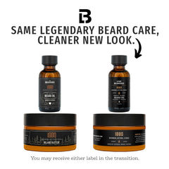 Live Bearded beard care kit assembled for daily grooming routine