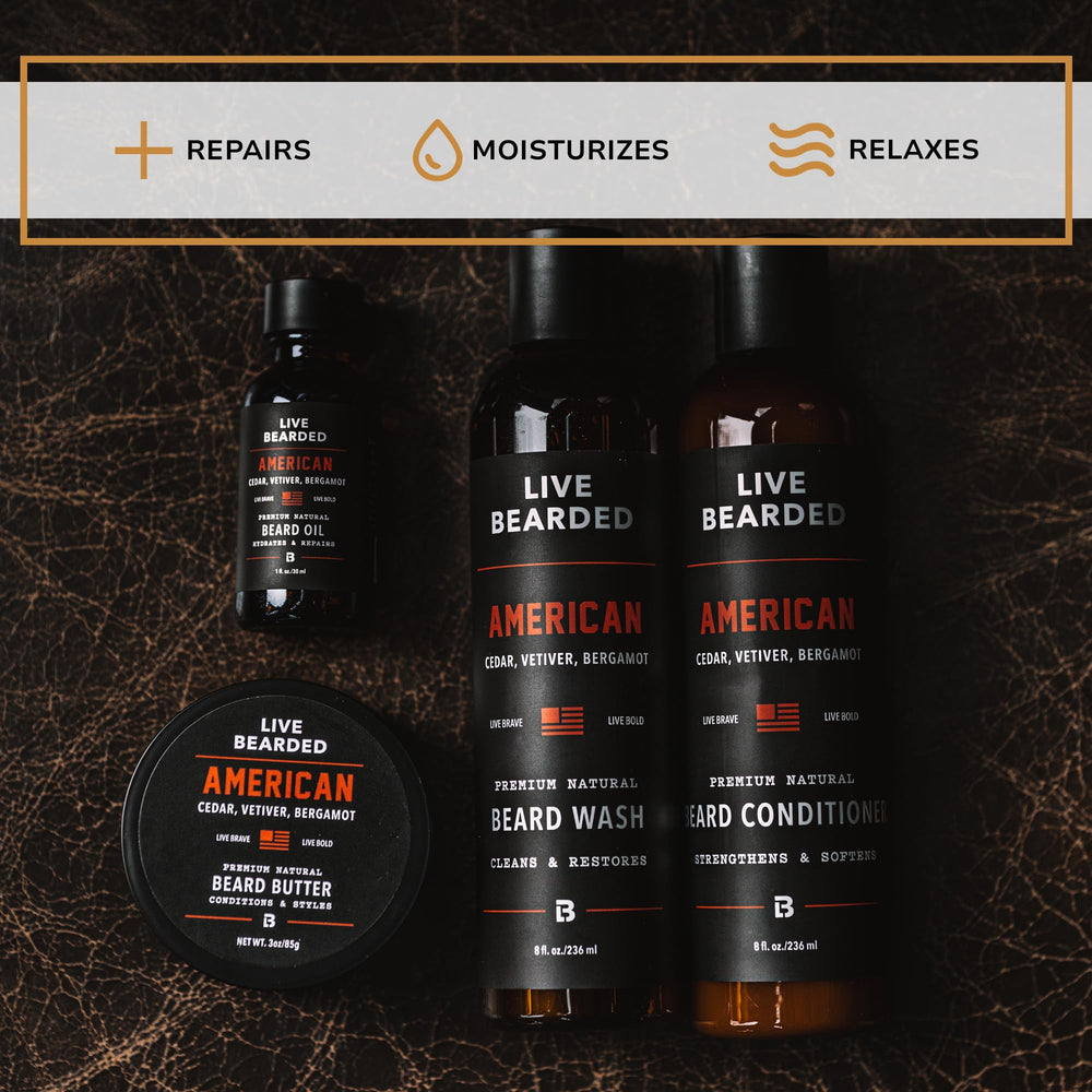 Live Bearded butter tub locks in moisture for a softer beard