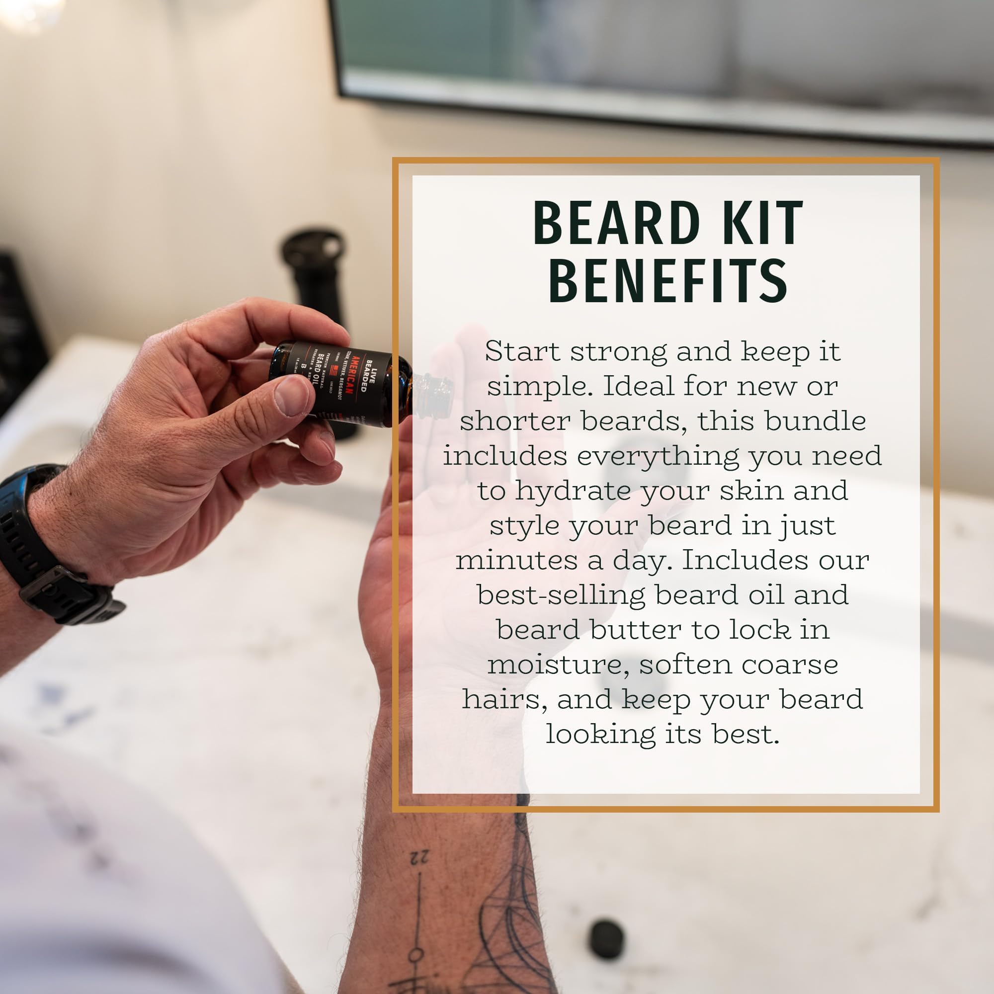 Live Bearded Executive beard butter jar closeup highlights rich moisturization for skin
