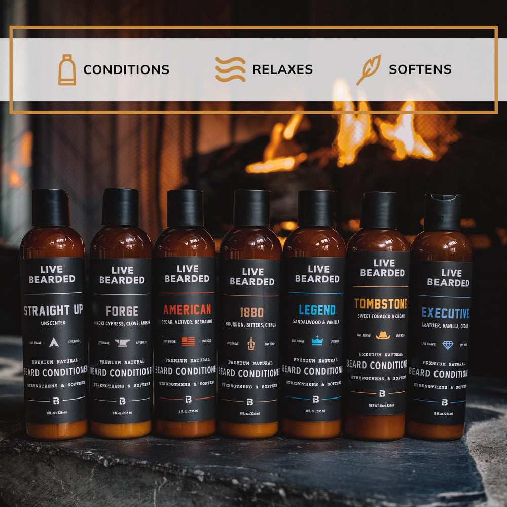 Live Bearded formula highlights coconut oil and biotin for nourishment