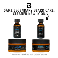 Live Bearded USA-made label close-up shows quality craftsmanship