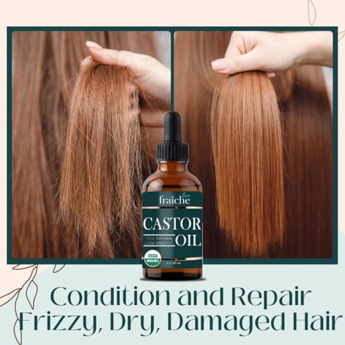 Live Fraiche castor oil applicator brush for easy lash and brow use