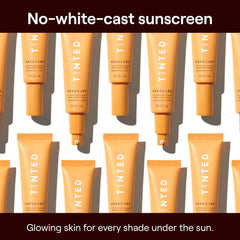 Live Tinted Hueguard mini cream texture shows light, non-greasy formula perfect for makeup prep.