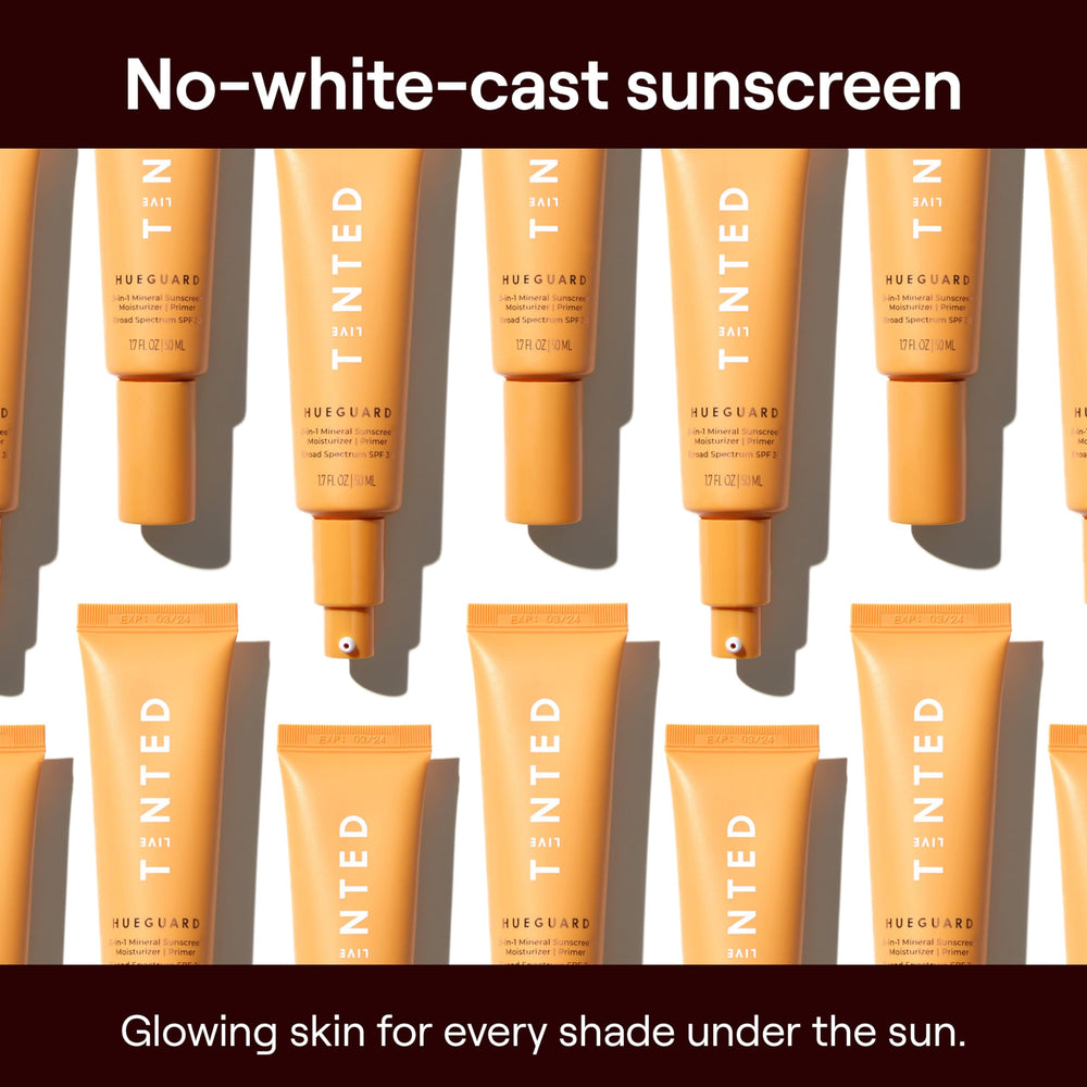 Live Tinted Hueguard texture closeup demonstrates lightweight finish