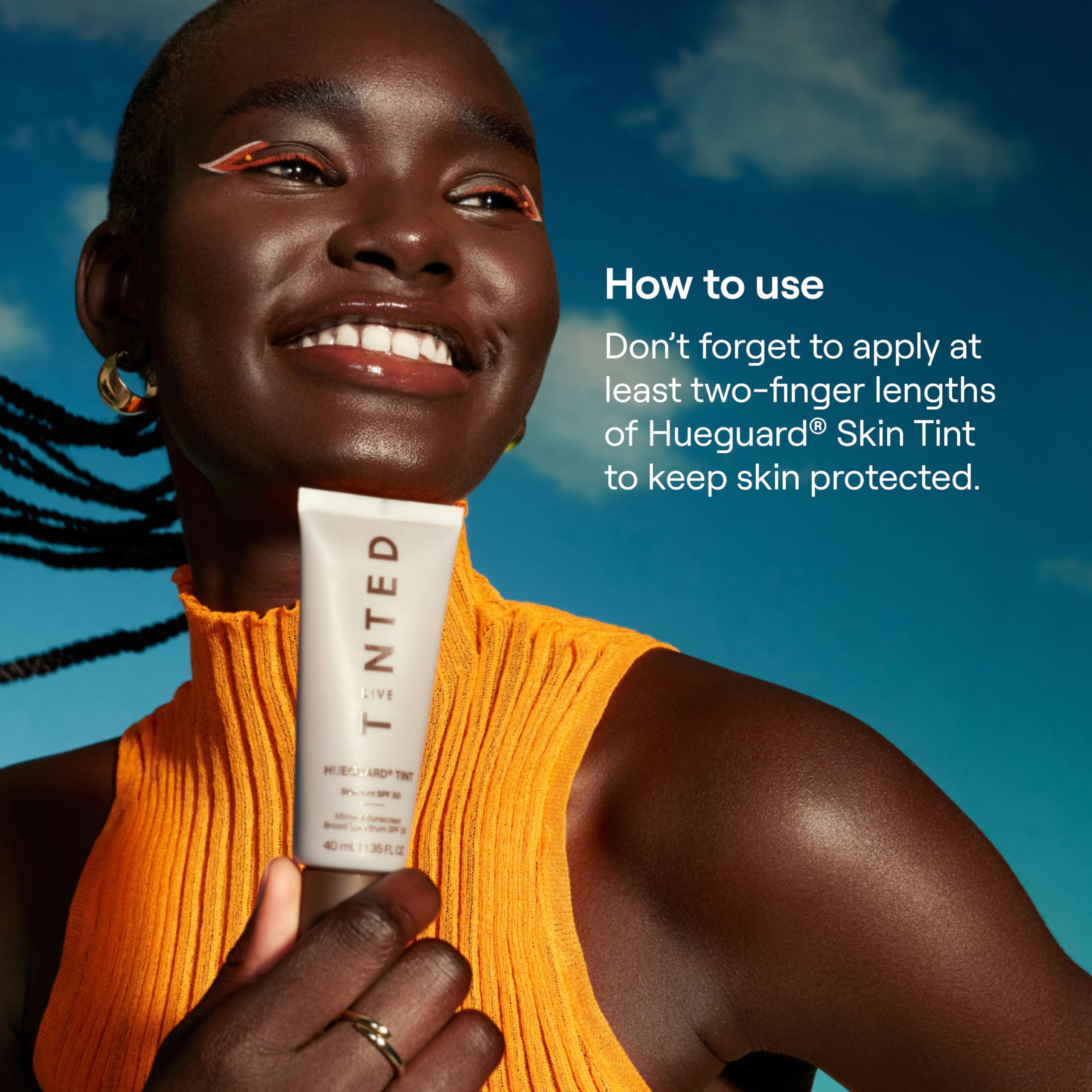 Live Tinted Hueguard water-sweat resistance supports active outdoor days