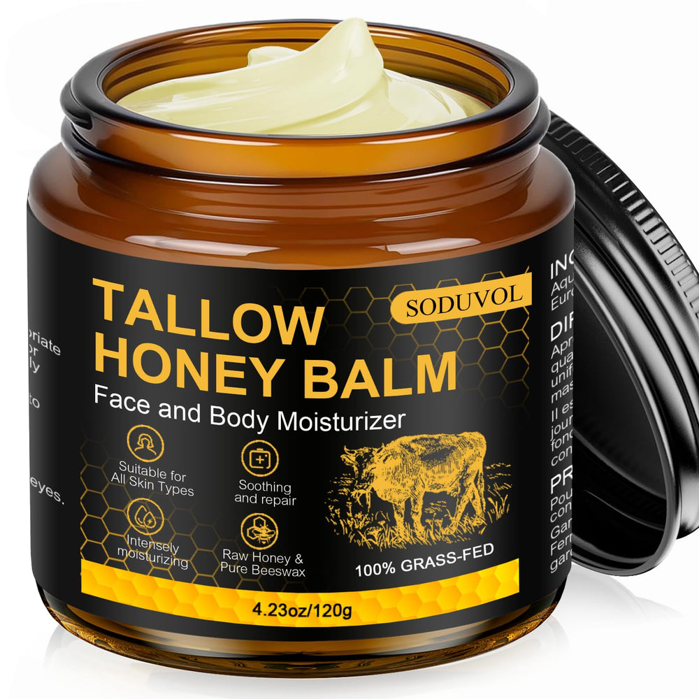 Liventhrall beef-tallow-jar shows a rich facial and body moisturizer for daily hydration.