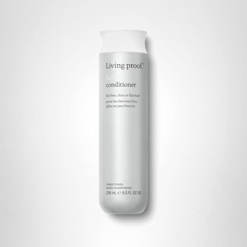 Living Proof Full Conditioner weightless-volume shot hints fuller-looking hair.