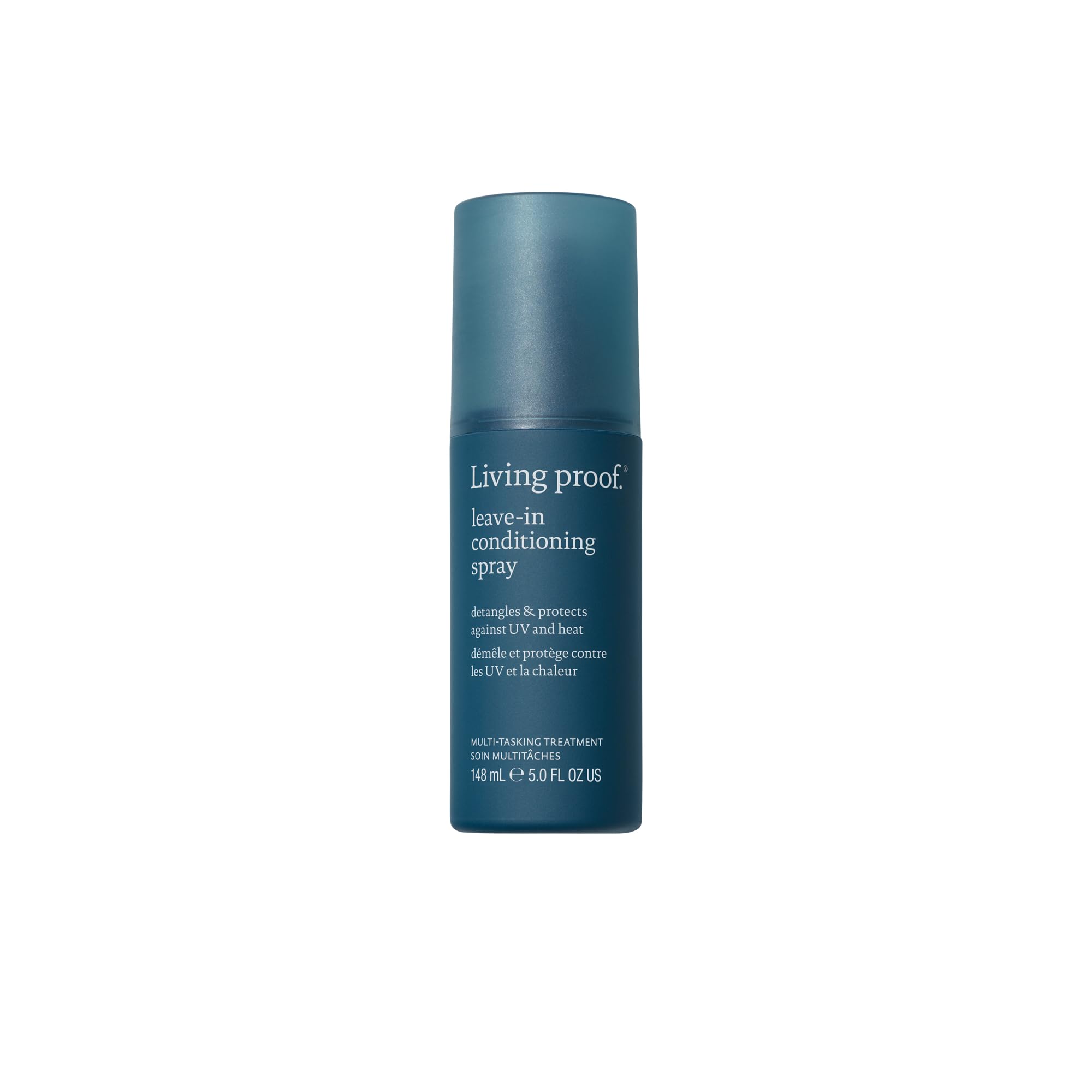 Living Proof Leave-In Conditioning Spray bottle ready for detangling and hydration