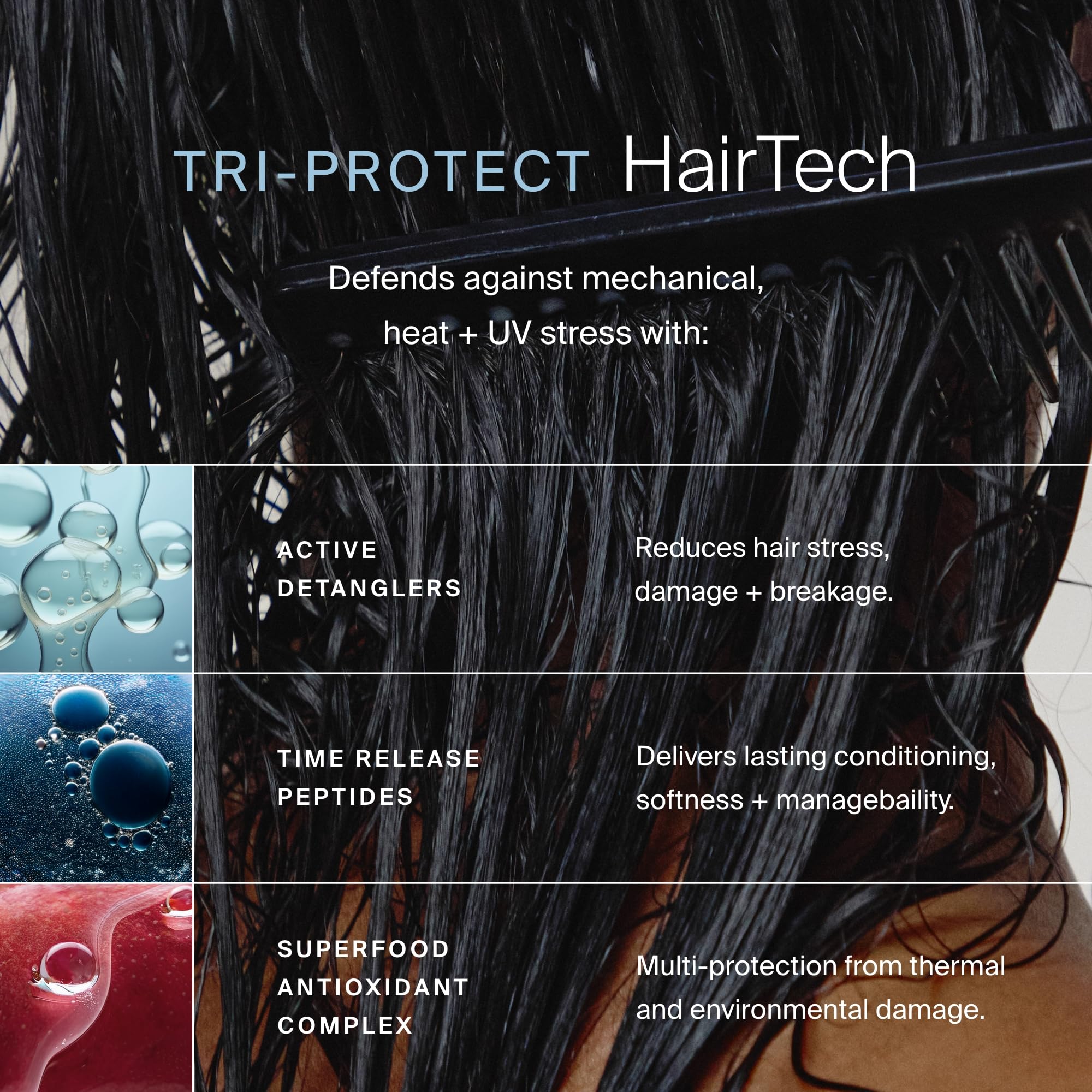 Living Proof Leave-In Conditioning Spray mist enables faster detangling during styling