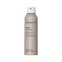 Living Proof No Frizz Instant De-Frizzer bottle front showing frizz control on dry hair