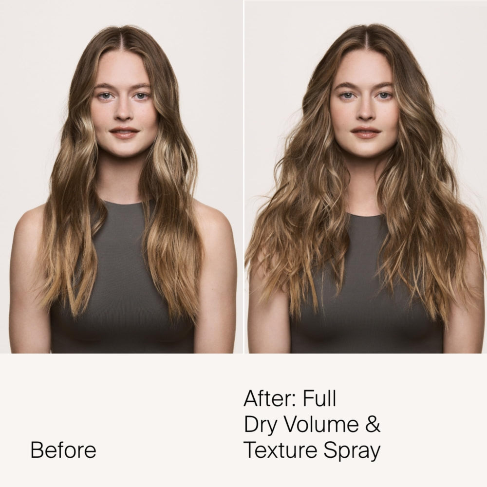 Living Proof Full Dry Volume Spray lightly absorbs oil to refresh between washes