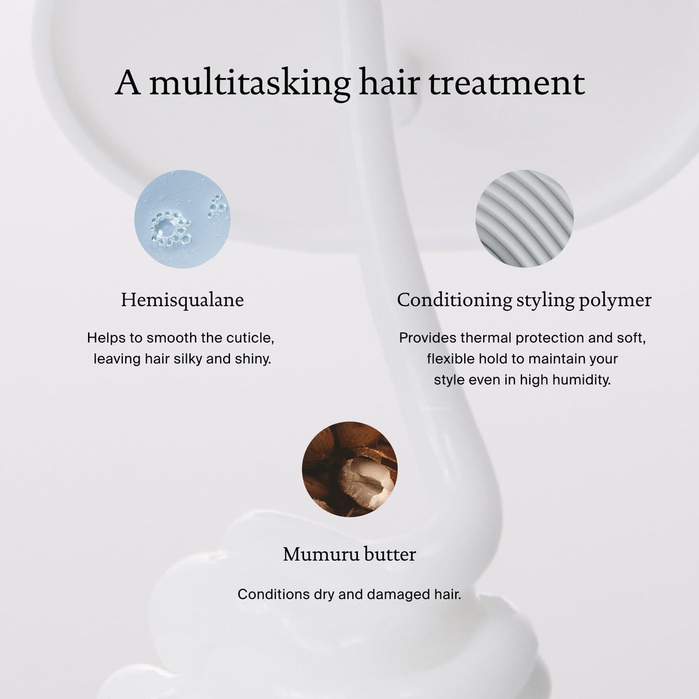 Living Proof Perfect Hair Day 5-in-1 creamy texture on hair for smoothness and strength