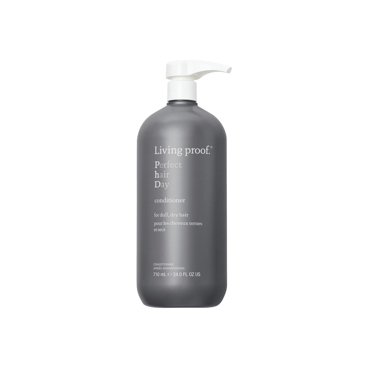 Living Proof Perfect Hair Day Conditioner bottle front showing hydration and shine.