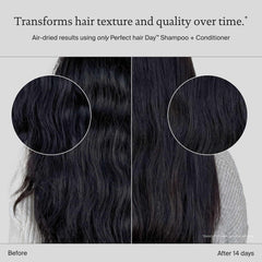 Living Proof Perfect Hair Day Conditioner silky texture—luxury daily hair care experience.