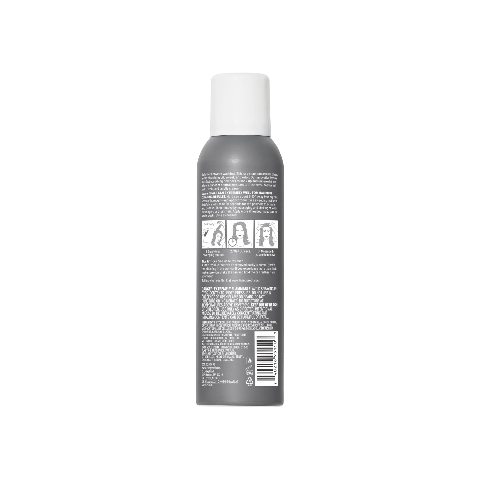Living Proof Perfect Hair Day Dry Shampoo suitable for both women and men.